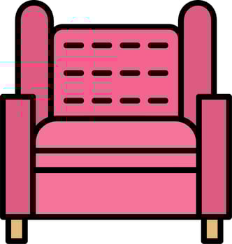 Armchair Vector Icon