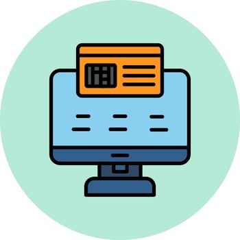 Online Payment Vector Icon
