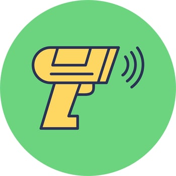 Barcode Scanner Vector Icon