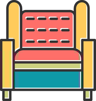 Armchair Vector Icon