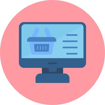 Shopping Online Vector Icon