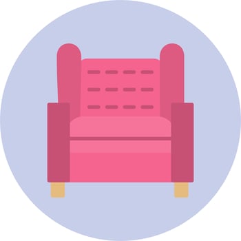 Armchair Vector Icon