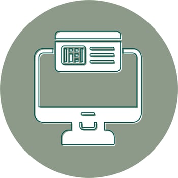 Online Payment Vector Icon