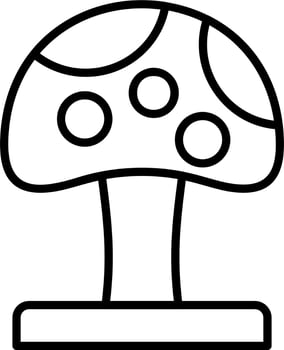 Mushroom Vector Icon