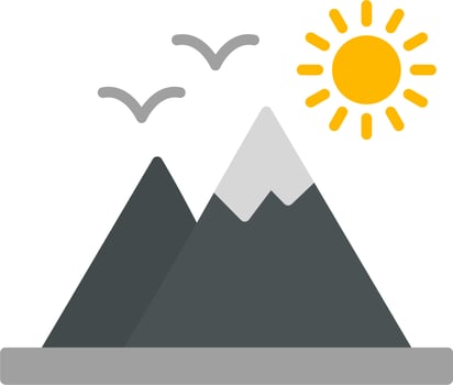Mountain Vector Icon