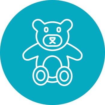 Teddy Bear Vector Icon