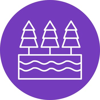 River Vector Icon