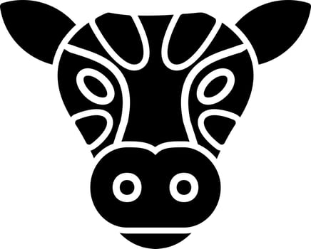Zebra Vector Icon