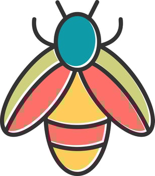 Bee Vector Icon
