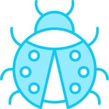 Ladybug Vector Icon