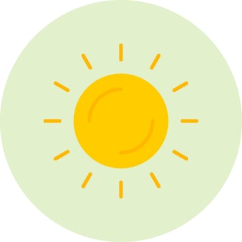 Sun Vector Icon