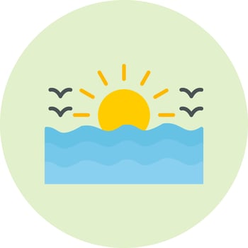 Sea Vector Icon