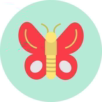 Butterfly Vector Icon