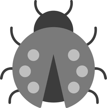 Ladybug Vector Icon