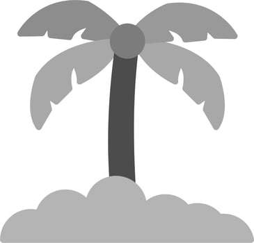 Palm Leaf Vector Icon
