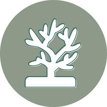 Coral Vector Icon
