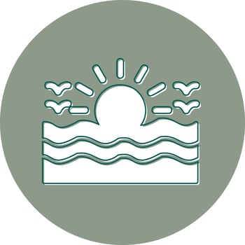 Sea Vector Icon