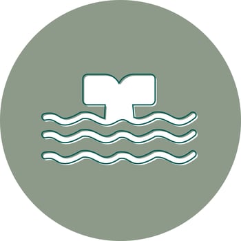 Whale Vector Icon