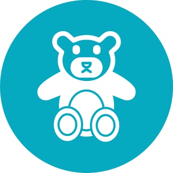 Teddy Bear Vector Icon
