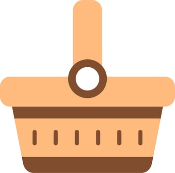 Picnic Basket Vector Icon