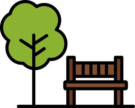 Park Vector Icon