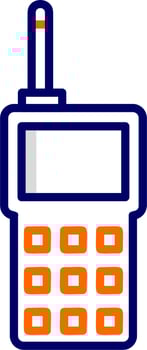 Walkie Talkie Vector Icon