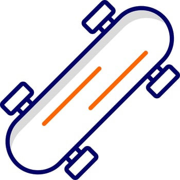 Skateboard Vector Icon