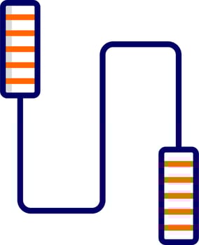 Jumping Rope Vector Icon