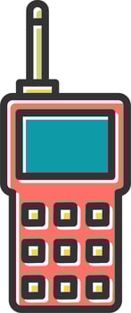 Walkie Talkie Vector Icon