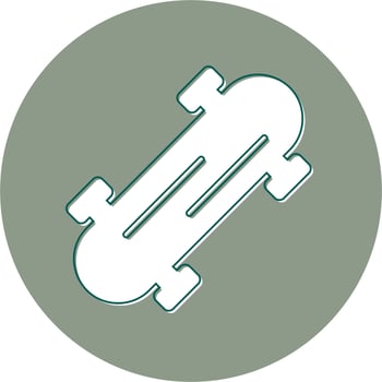 Skateboard Vector Icon