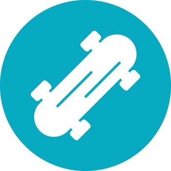 Skateboard Vector Icon
