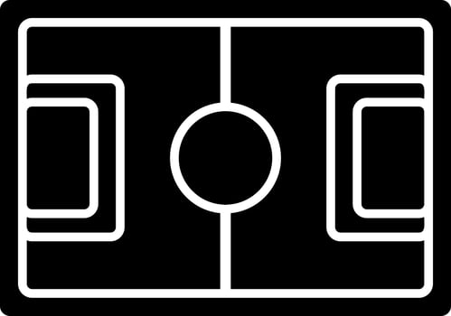 Football Ground Vector Icon
