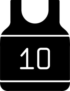 Basketball Jersey Vector Icon