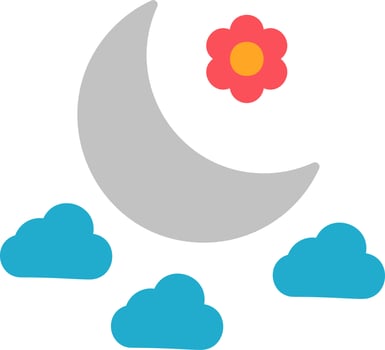 Moon Vector Icon