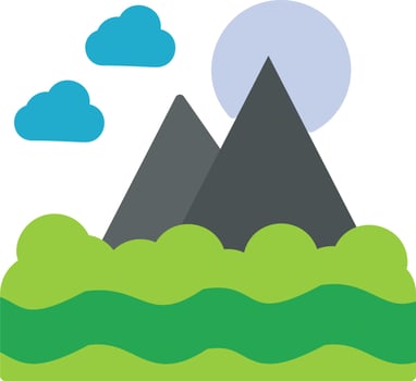 Mount Fuji Vector Icon