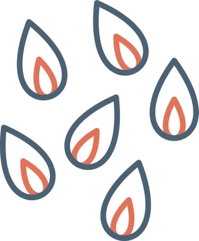 Flower Petals Vector Icon