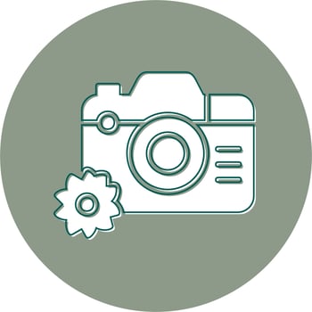 Photo Camera Vector Icon