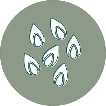 Flower Petals Vector Icon