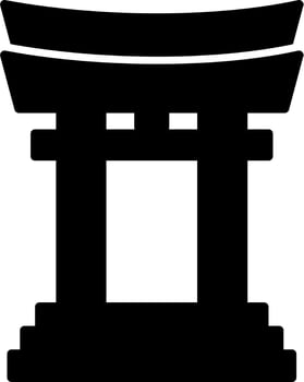 Torii Gate Vector Icon