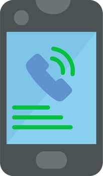 Phone Call Vector Icon