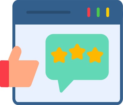 Feedback Vector Icon
