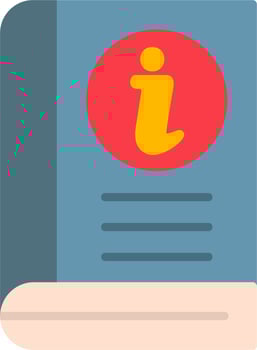 Information Book Vector Icon