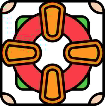 Lifesaver Vector Icon