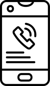 Phone Call Vector Icon