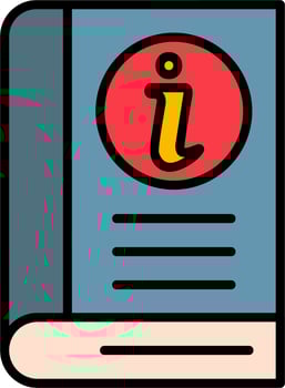 Information Book Vector Icon
