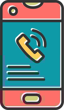 Phone Call Vector Icon
