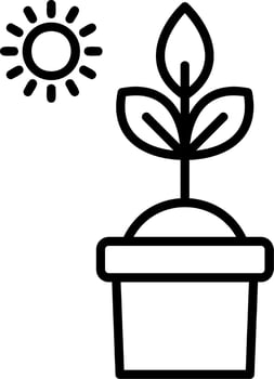 Photosynthesis Vector Icon