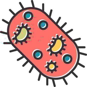 Microorganism Vector Icon