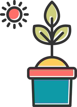 Photosynthesis Vector Icon