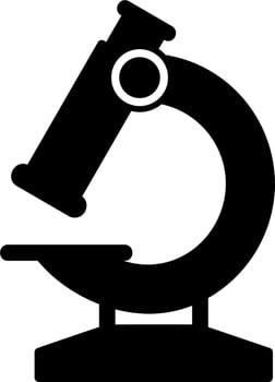 Microscope Vector Icon